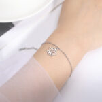 Buddha Stones Lotus Pattern Titanium Steel Enlightenment Bracelet - image 2