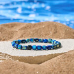 Buddha Stonesnatural Colorful Emperor Stone Oval Square Beads Anti-stress Bracelet - image 8