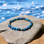 Buddha Stonesnatural Colorful Emperor Stone Oval Square Beads Anti-stress Bracelet - image 7
