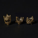 Buddha Stones Natural Grey Jasper Kambamba Jasper Citrine Horse Zodiac PiXiu Protection Bracelet - image 9