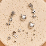 Buddha Stones White Cat Natural White Chalcedony Bead Positive Bracelet - image 5