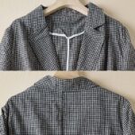 Buddha Stones Commute Plaid Pattern Women's Cotton Lapel Long Sleeve Jacket With Pockets - image 5