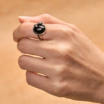 Buddha Stones Copper Rose Flower Adjustable Self Care Ring - image 4