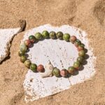 Buddha Stones Natural Various Stones Dolphin Spiritual Balance Bracelet - image 25
