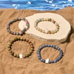 Buddha Stones Natural Various Stones Elephant Spiritual Strength Bracelet - image 34