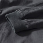 Buddha Stones Fall Solid Long Sleeve Buttons Down Men Cotton Shirt With Pockets - image 19