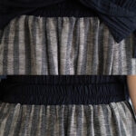 Buddha Stones Casual 7-8 Length Corduroy Stripes Women's Polyester Wide Leg Pants With Pockets - image 8