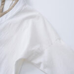 Buddha Stones Vintage Solid Long Sleeve Lace-up Design Cotton Linen Men's Shirt - image 3