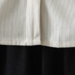 Buddha Stones Commute Plain Buttons Cotton Corduroy Women's Long Sleeve Shirt - image 16
