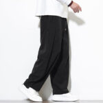 Buddha Stones Drawstring Solid Color Tapered Design Cotton Corduroy Men's Harem Pants With Pockets - image 28
