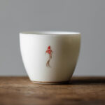 Buddha Stones Koi Fish Teacup Kung Fu Tea Cup - Koi Fish 5.6cm*4.7cm*50ml - image 13