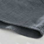 Buddha Stones Men's Fall Plain Ramie Cotton Long Sleeve Lapel Shirt With Pockets - image 13
