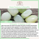 Buddha Stones Natural Peace Buckle Meaning Jade Rose Quartz Luck Bracelet - image 8
