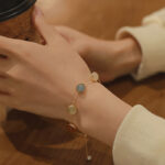 Buddha Stones Colorful Crystal Amethyst Strawberry Quartz Balance Bracelet - image 3
