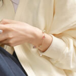 Buddha Stones Colorful Crystal Amethyst Strawberry Quartz Balance Bracelet - image 4
