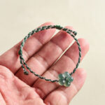 Buddha Stones Natural Flower Jade Hand-Woven Prosperity  Bracelet - image 8