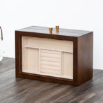 Buddha Stones Retro Solid Wood Jewelry Box Jewelry Storage Box With Drawer Jewelry Box BS 9