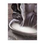 Buddha Stones Dragon Buddha Auspicious Clouds Purple Clay Healing Incense Burner Decoration Incense Burner BS 13