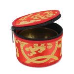 Buddha Stones Tibetan Singing Bowl Storage Bag with Zipper Closure Decoration Decorations BS 15