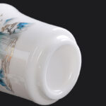 Buddha Stones Mountains Rivers Tree Ceramic Teacup Kung Fu Tea Cup 120ml Cup BS 8