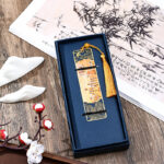 Buddha Stones A Panorama of Rivers and Mountains Metal Hollow Bookmarks Tassel With Gift Box (Extra 30% Off | USE CODE: FS30) Bookmarks BS Spring morning in the Han Palace