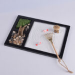 Buddha Stones Koi Fish Small Bridge Calm Peace Meditation Zen Garden Decoration Decorations BS Koi Fish Zen Garden