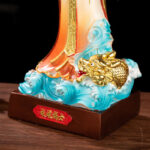 Buddha Stones Bodhisattva Nuwa Protection Resin Statue Home Decoration Decorations BS 7
