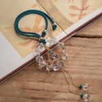 Buddha Stones White Crystal Deer Gourd Protection Car Hanging Decoration Car Hanging Decoration BS 3