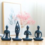 Buddha Stones Abstract Yoga Meditation Exercise Ceramics Spiritual Figurine Sculpture Decoration Decorations BS 1