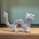 Buddha Stones Handmade Feng Shui Dragon Luck Success Home Decoration Decorations BS 9