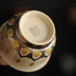 Buddha Stones Dunhuang Color Thousand Buddhas Teacup Kung Fu Tea Cup 100ml Cup BS 5
