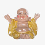 Buddha Stones Color Changing Laughing Buddha Resin Tea Pet Wealth Home Figurine Decoration Decorations BS 10