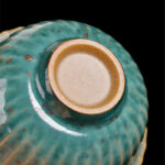 Buddha Stones Retro Glaze Kiln Change Ceramic Gaiwan Sancai Teacup Kung Fu Tea Cup And Saucer With Lid Cup BS 12