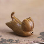 Buddha Stones Green Sandalwood Cute Cat Pattern Soothing Stick Incense Burner Decoration Incense Burner BS 1