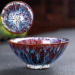 Buddha Stones Colorful Ceramic Teacup Home Office Tea Cups Cup BS 30