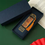 Buddha Stones A Panorama of Rivers and Mountains Metal Hollow Bookmarks Tassel With Gift Box (Extra 30% Off | USE CODE: FS30) Bookmarks BS 8