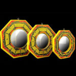 Buddha Stones Feng Shui Bagua Map Balance Living Room Energy Map Mirror Bagua Map BS 1