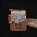 Buddha Stones Kalimba 34 Keys Thumb Piano Tree of Life Design Portable Finger Marimba Piano 3