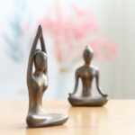 Buddha Stones Abstract Yoga Meditation Exercise Ceramics Spiritual Figurine Sculpture Decoration Decorations BS 13