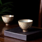 Buddha Stones Jingdezhen Hand Painted Ru Kiln Porcelain Hanfu Girl Flower Ceramic Teacup Kung Fu Tea Cups Cup BS 9