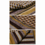 Buddha Stones Tibetan Shawl Classic Pattern Winter Cozy Warm Travel Scarf Wrap Tibetan Shawl BS 7