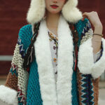Buddha Stones Tibetan Multicolored Striped Shawl Winter Cozy Travel Scarf Wrap Tibetan Shawl BS 49