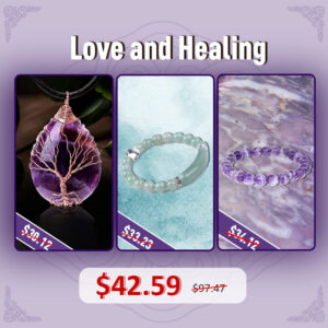Buddha Stones Love and Healing Gift Set Gift Set buddhastoneshop main