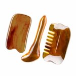 Resin Gua Sha Facial Whole Body Massage Comb Tool Set Gua Sha Tool BS 8