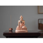Buddha Stones Gautama Shakyamuni Buddha Figurine Serenity Copper Statue Home Decoration Decorations BS 10