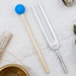 Buddha Stones Tuning Fork 432HZ Aluminum Alloy with Hammer for Mind and Spirit Healing Decorations buddhastoneshop 2