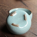 Buddha Stones Colorful Koi Fish Ceramic Teacup Kung Fu Tea Cup Bowl Cup BS 38
