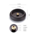 Buddha Stones Mini Ebony Wood Rosewood Meditation Healing Stick Incense Burner Decoration Incense Burner BS 5