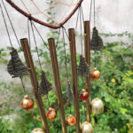 Buddha Stones Dream Catchers Love Elephant Boat Wall Hanging Chime Bell Handmade Home Decoration Decorations BS 3