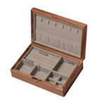 Buddha Stones Vintage Handmade Black Walnut Wood Jewelry Storage Box Wooden Gift Box Jewelry Storage Box BS 21